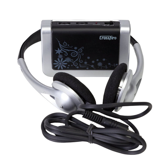 POCKET ELECTRIC GUITAR AMP SET - INCLUDED HEADPHONES - BLACK