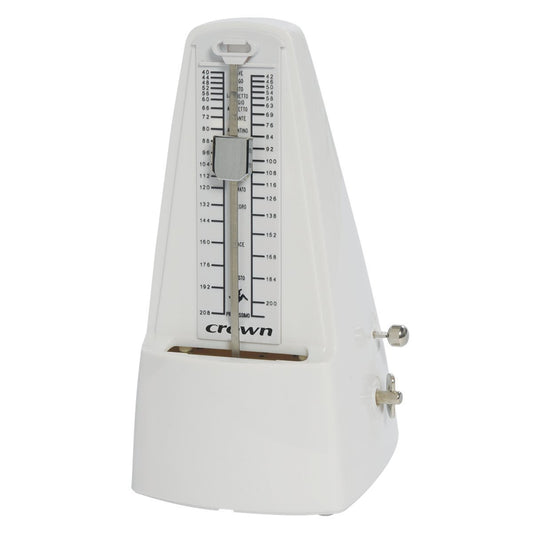 TRADITIONAL STYLE METRONOME - WHITE