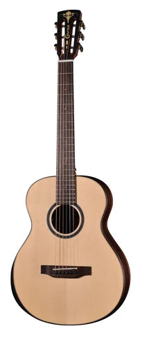 Crafter Minomacassar Small Body Solid Spruce Top Guitar
