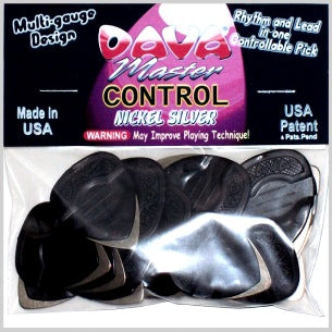 PICK DAVA MASTER CONTROL NICKEL/SILVER Q/P24