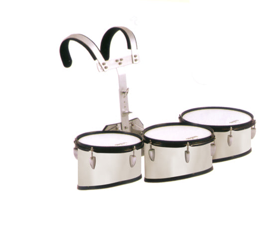 10/12/13 TRIPLE MARCHING TENOR DRUMS MET SILVER