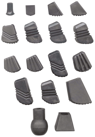 RUBBER FOOT FOR DRUM STOOLS 35 X 30 X 14MM