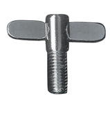 THUMB SCREW 15MM THREAD LENGTH 8MM DIAMETER