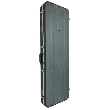 DCM BC2C ABS / Fibre Deluxe Electric Bass Case Dark Silver Lining