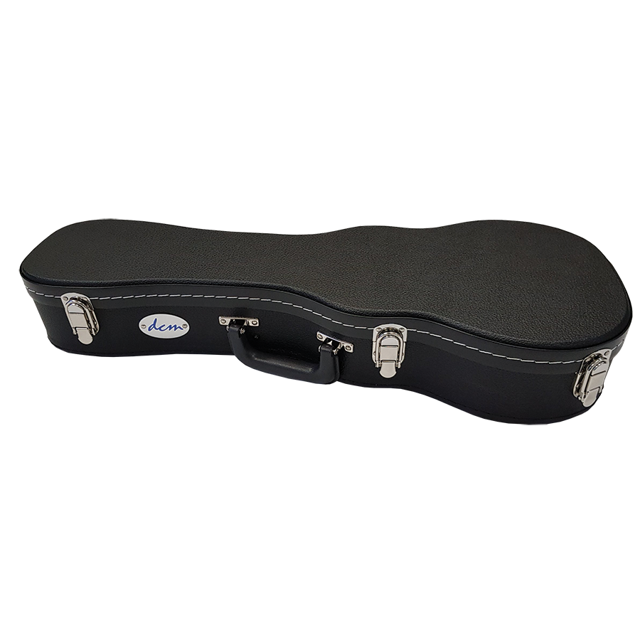 DCM BKW-B Baritone Uke Wood Case Black