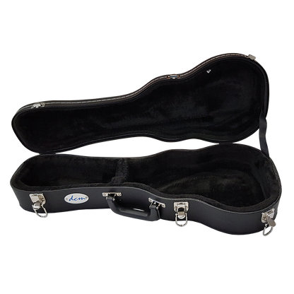 DCM BKW-B Baritone Uke Wood Case Black