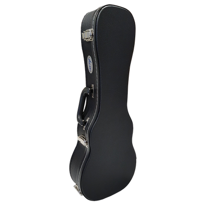 DCM BKW-S  Soprano Uke Wood Case Black