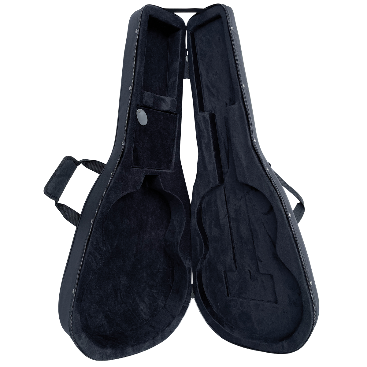DCM Premium PFC Polyfoam Lightweight Classical Guitar Case Black