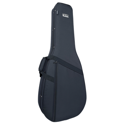 DCM Premium PFD  Polyfoam Lightweight Dreadnought Guitar Case Black