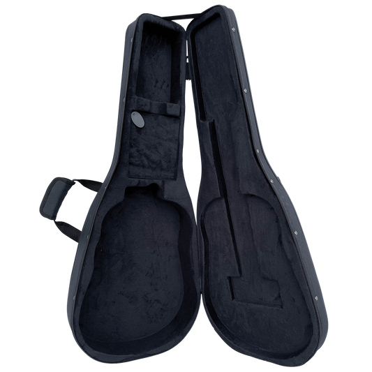 DCM Premium PFD  Polyfoam Lightweight Dreadnought Guitar Case Black