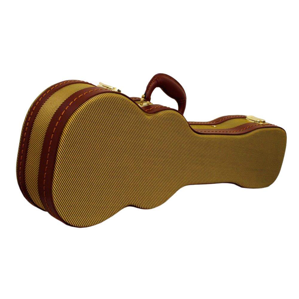 DCM VTW-S  Soprano Uke Wood Case Tweed