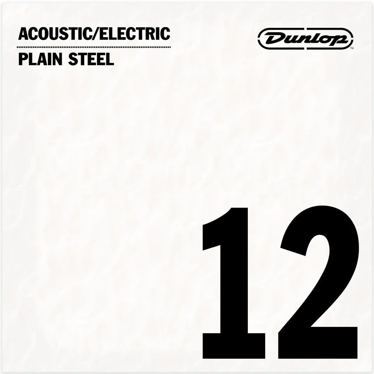Dunlop .012 Electric Guitar String | Plain Steel