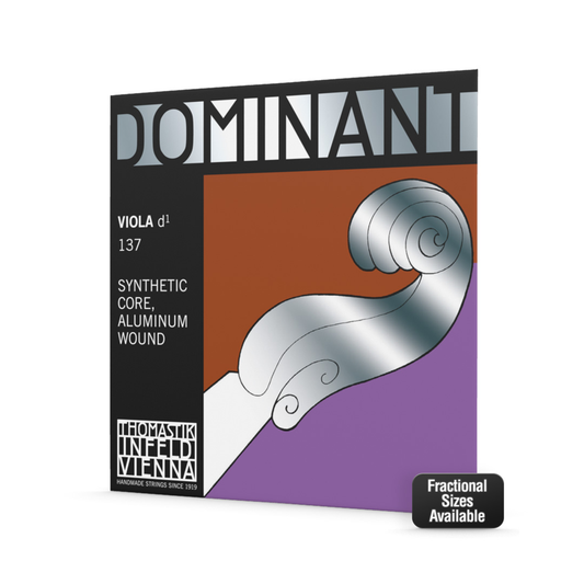 Thomastik 137.3/4 Dominant Viola 'D' 3/4 (14") String
