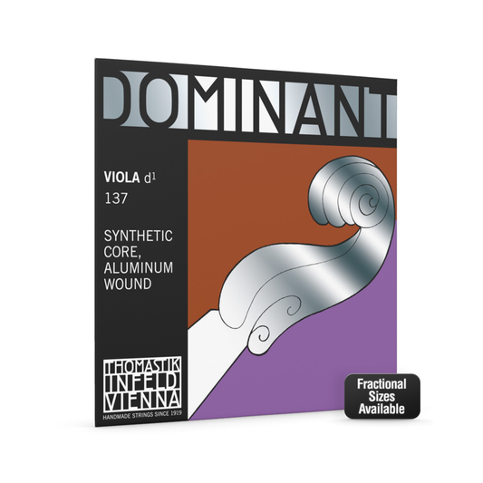 Thomastik 137H Dominant Viola 1/2 'D' String Set 13"