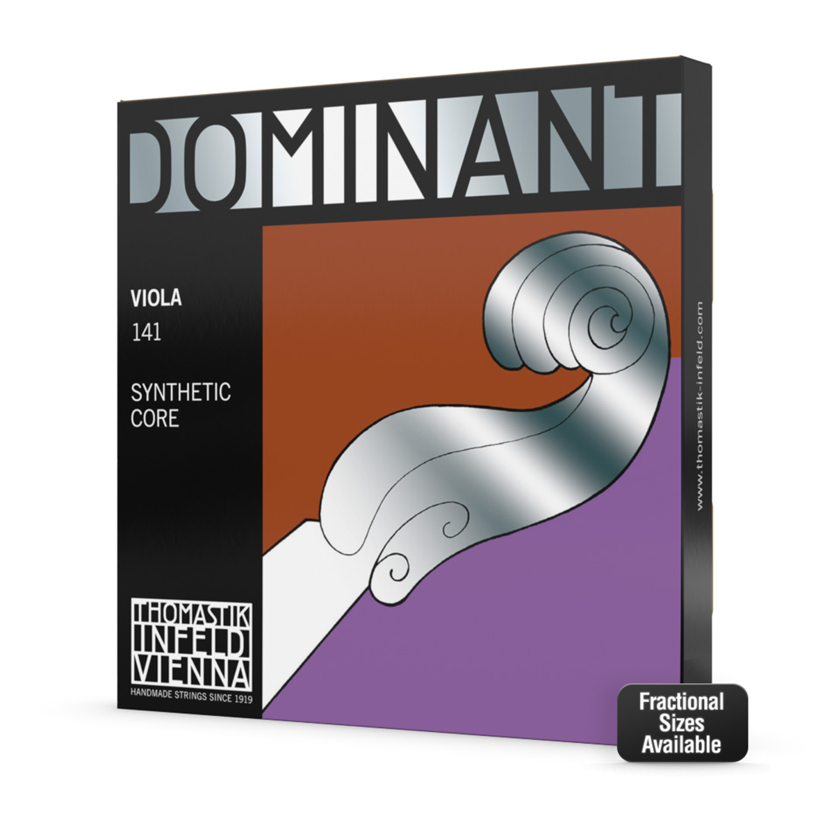 Thomastik 141.3/4 Dominant Viola 3/4 (14") String Set