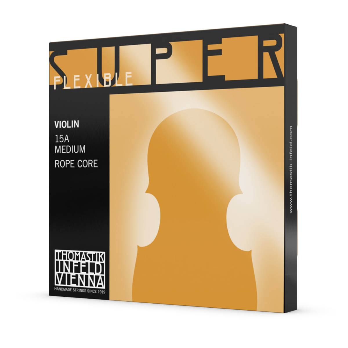 Thomastik 15A Superflex Violin 4/4 String Set - Chrome 'E'