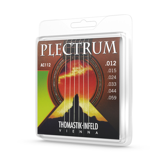 Thomastik AC112 Plectrum Bronze Acoustic Guitar Strings 12/59