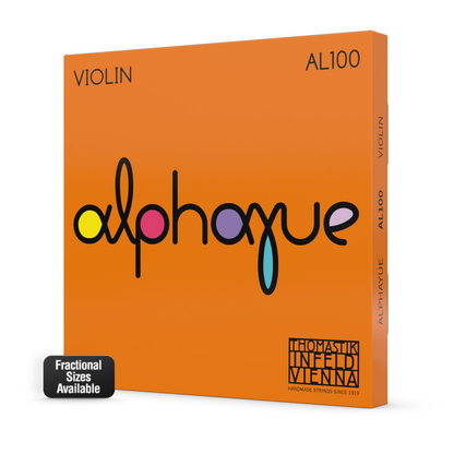 Thomastik AL100H Alphayue Violin 1/2 String Set