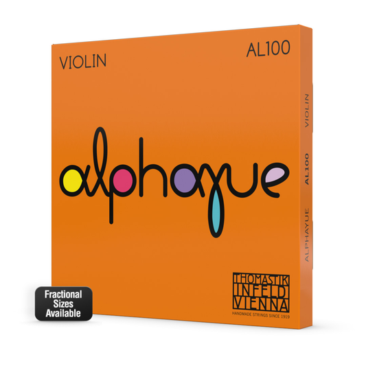 Thomastik AL100H Alphayue Violin 1/2 String Set