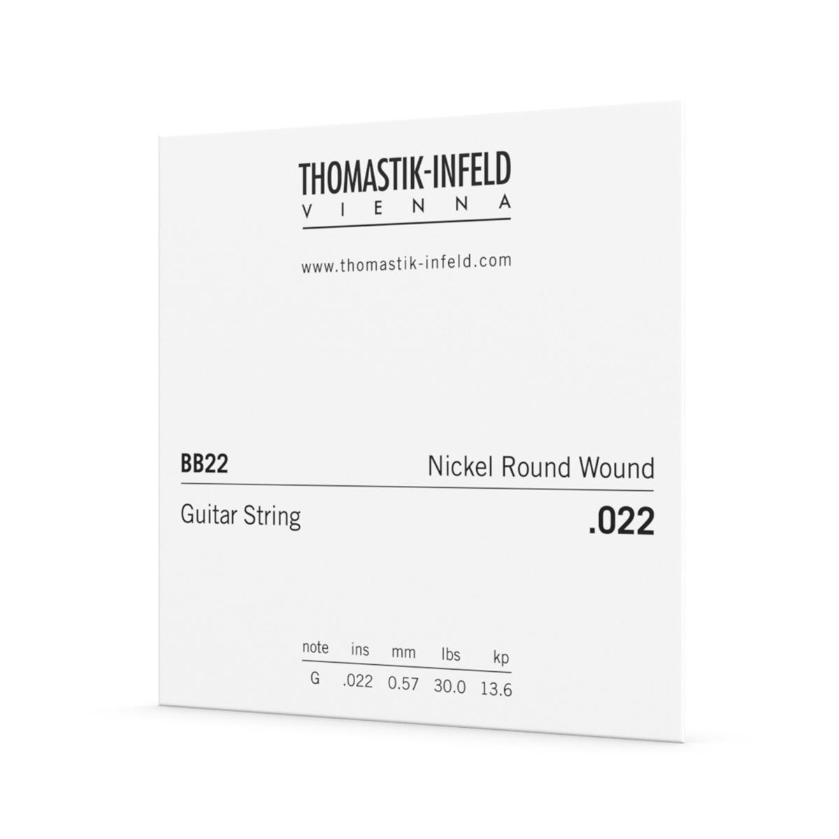 Thomastik BB22 Bebop Roundwound 22 Single String