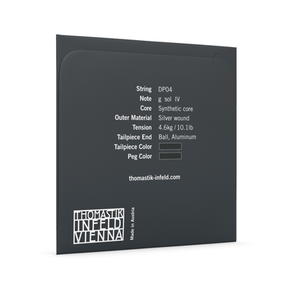 Thomastik DP04 Dominant Pro G Volin String Silver