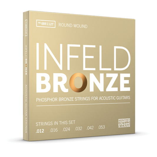 Thomastik IBR112T Infeld Phosphor Bronze Acoustic Guitar Strings 12-53