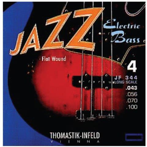 Thomastik JF344 Jazz Flat Wound 43-100 Electric Bass String Set