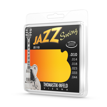 Thomastik JS110T Jazz Swing 10-44 Electric Guitar String Set Tin plated Trebles