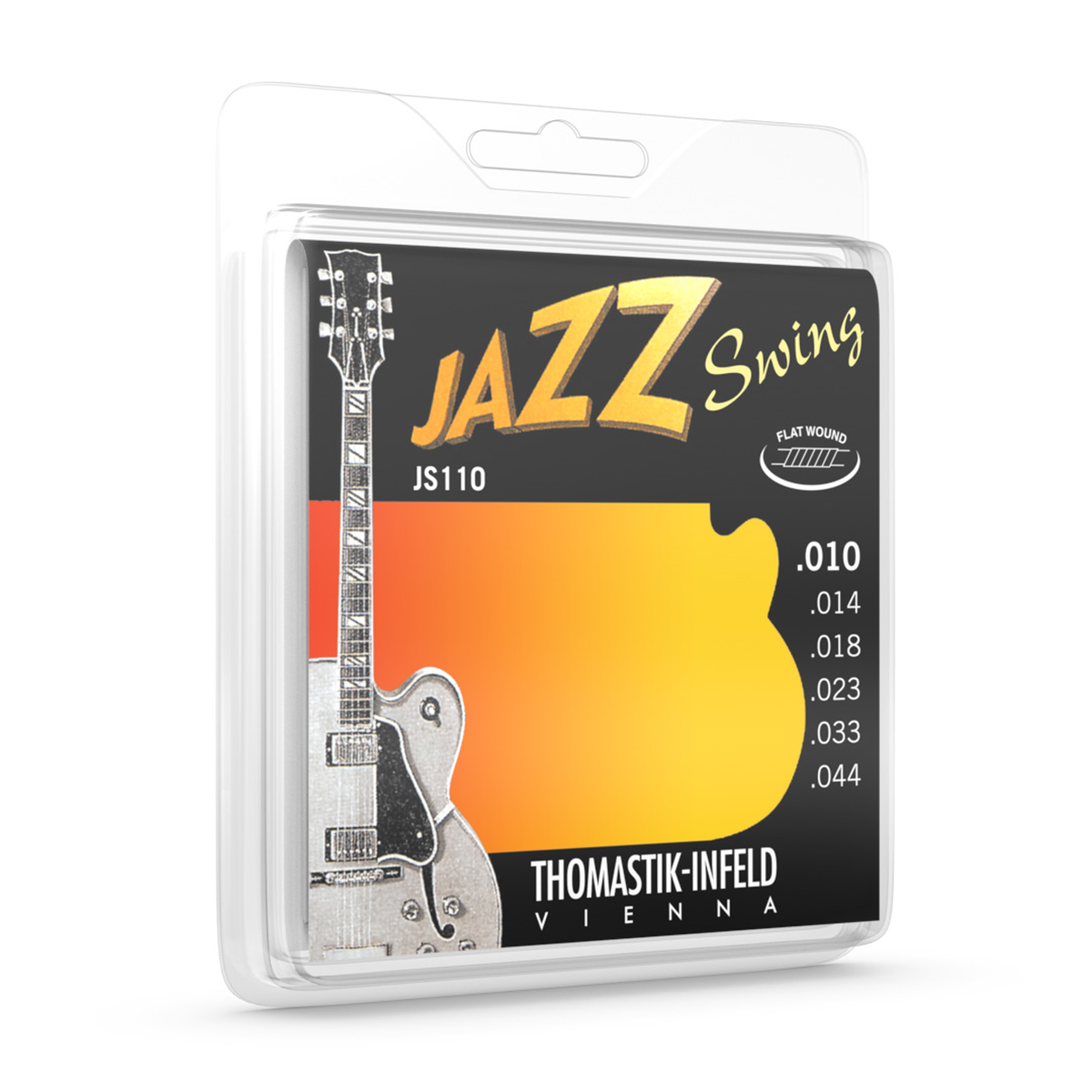 Thomastik JS110T Jazz Swing 10-44 Electric Guitar String Set Tin plated Trebles
