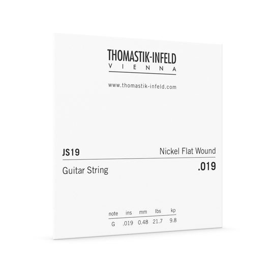 Thomastik Jazz .019 Single String Nickel Flatwound [DTJS19]