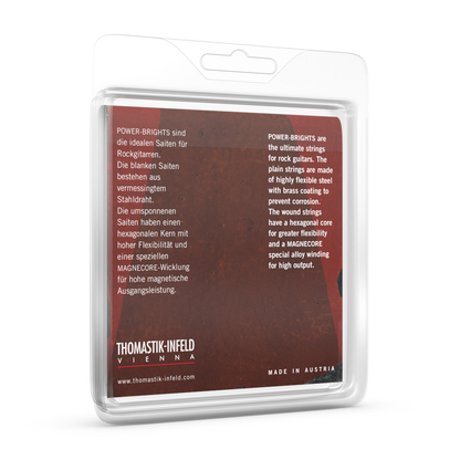 Thomastik PB109 Power Brights 9-42 Electric Guitar String Set