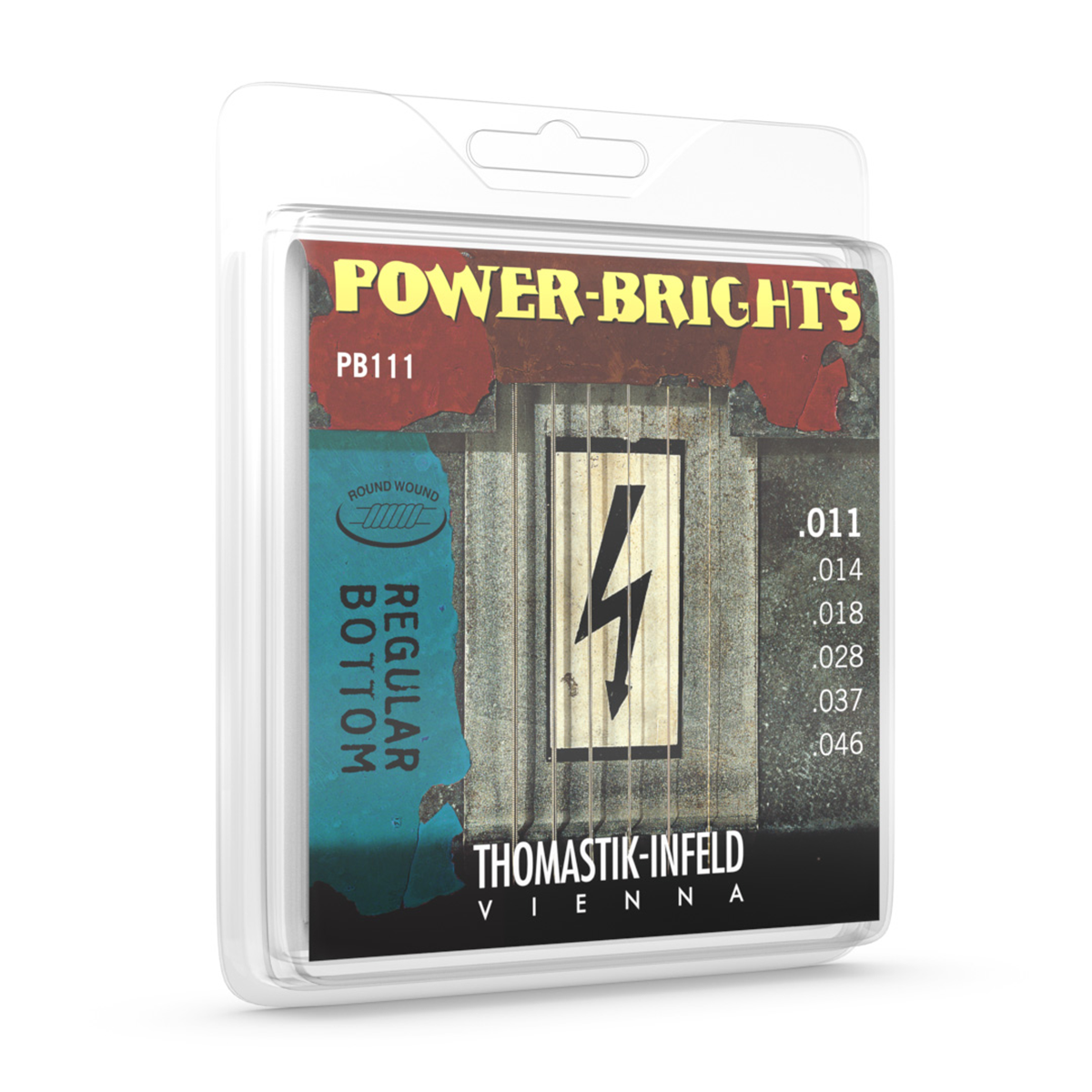 Thomastik PB111 Power Brights 11-46 Electric Guitar String Set