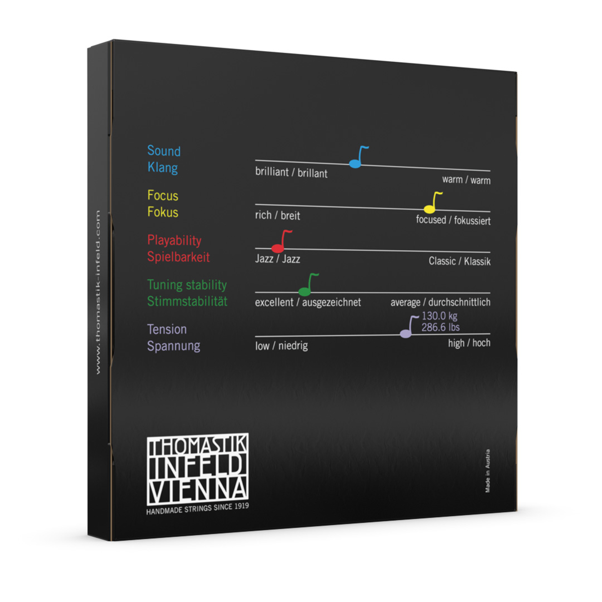 Thomastik S42W Spirocore Bass Orchestra String Set