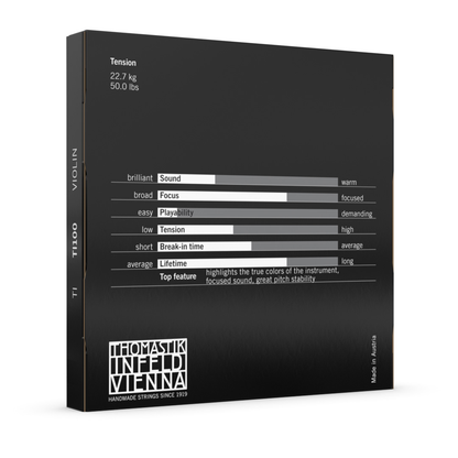 Thomastik TI100 Ti Violin 4/4 String Set