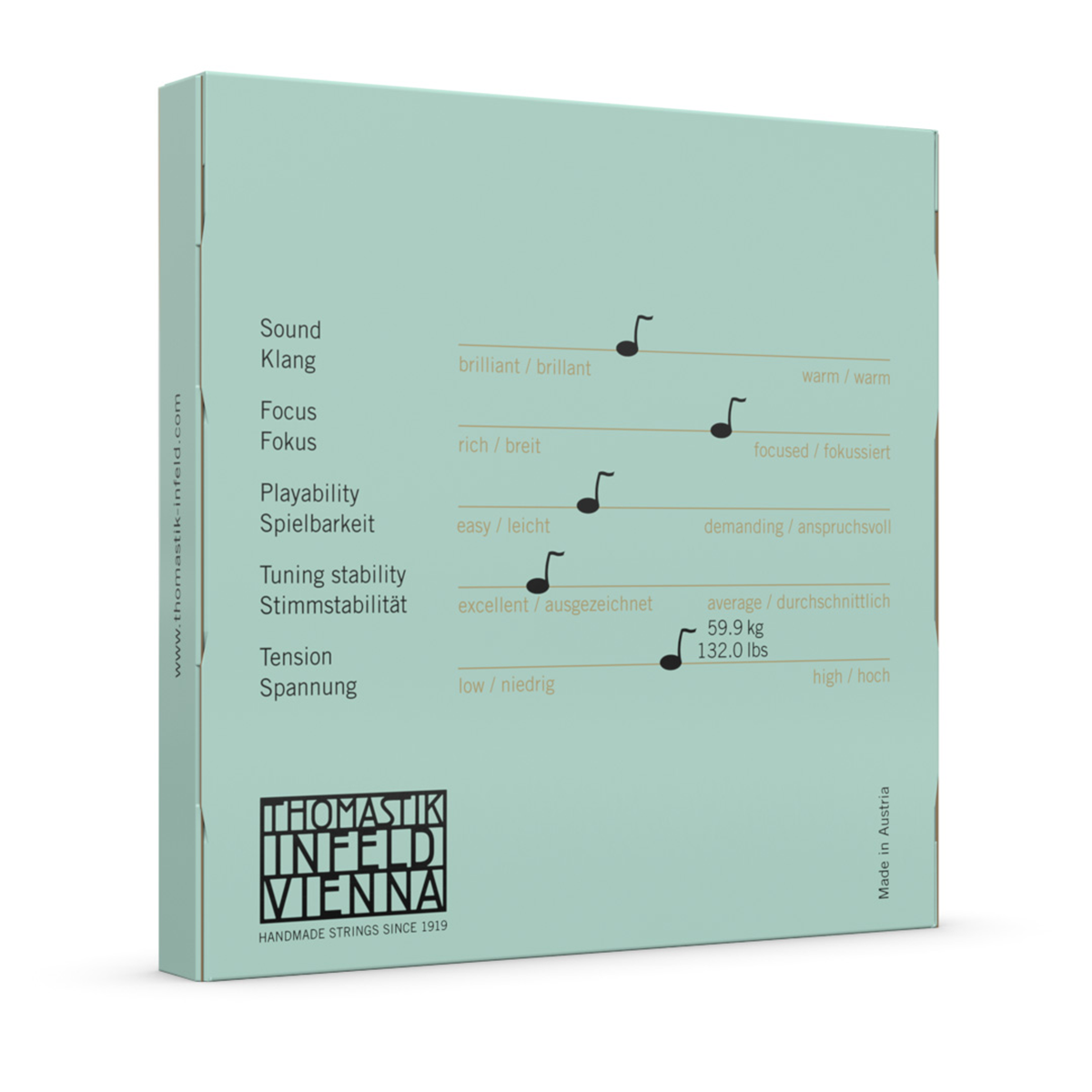 Thomastik VE400 Versum Cello String Set