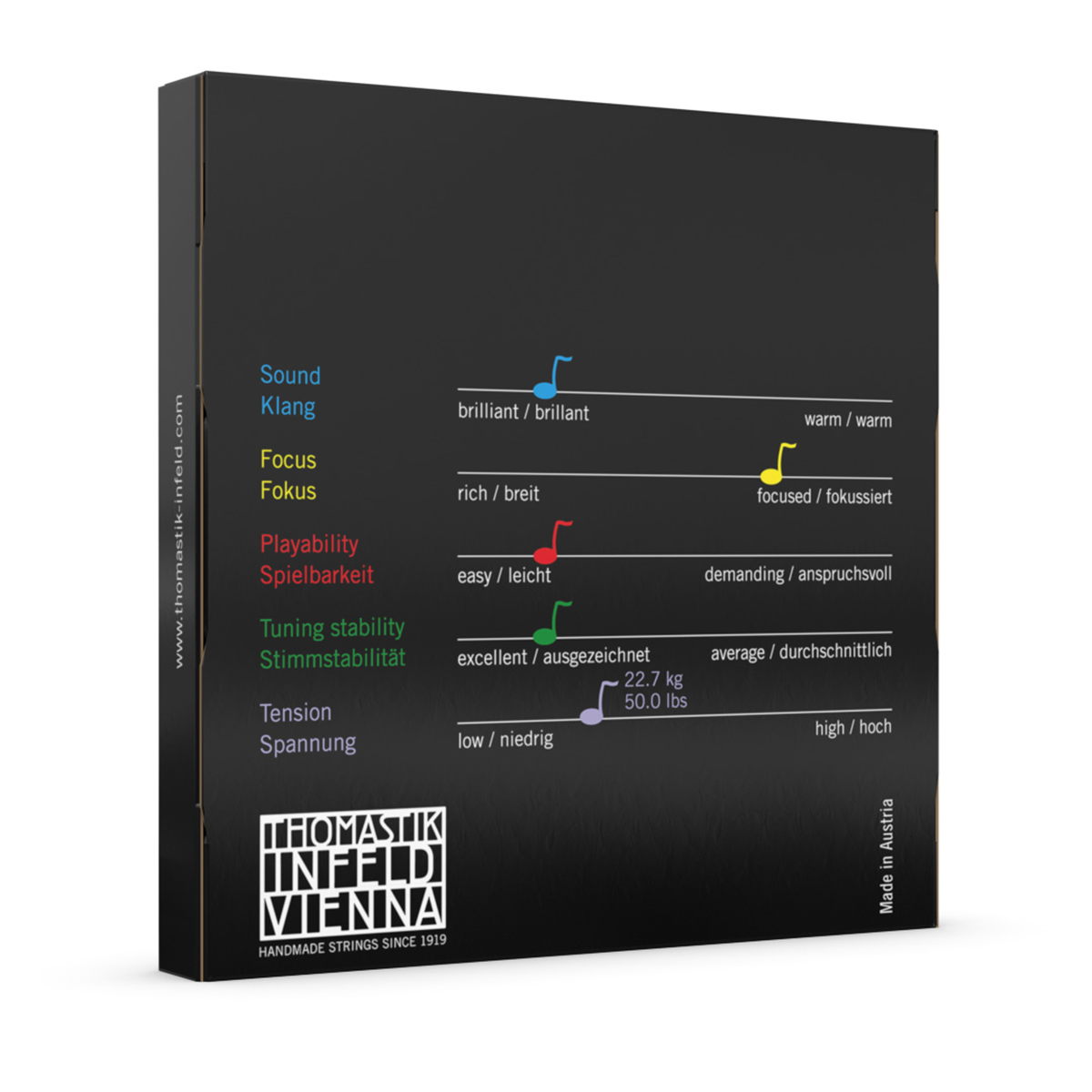 Thomastik VI100 Vision Violin 4/4 String Set