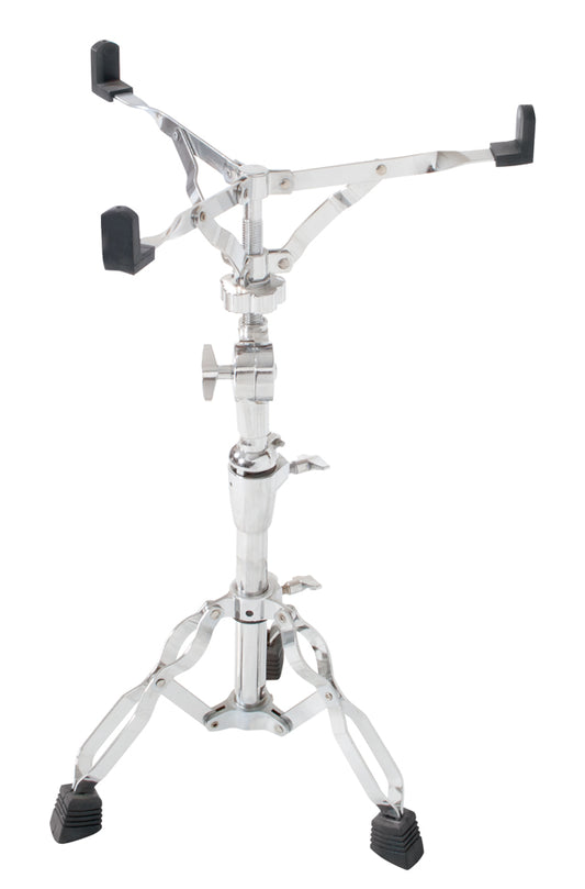 SNARE STAND DOUBLE BRACED LEGS CHROME FINISH