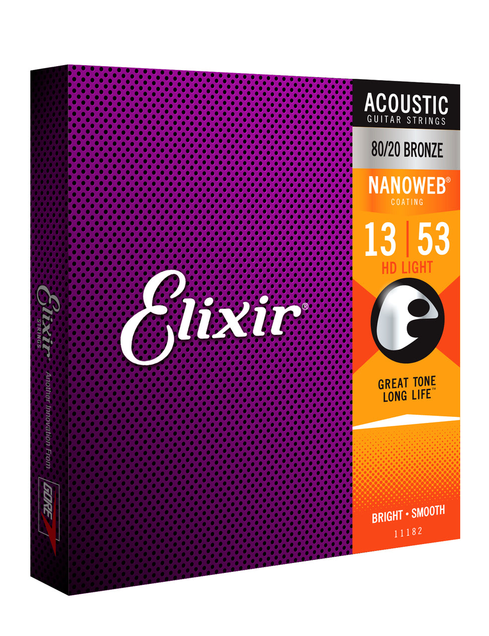 Elixir 11182 Nanoweb 80/20   HD Lite 13 - 53 Strings