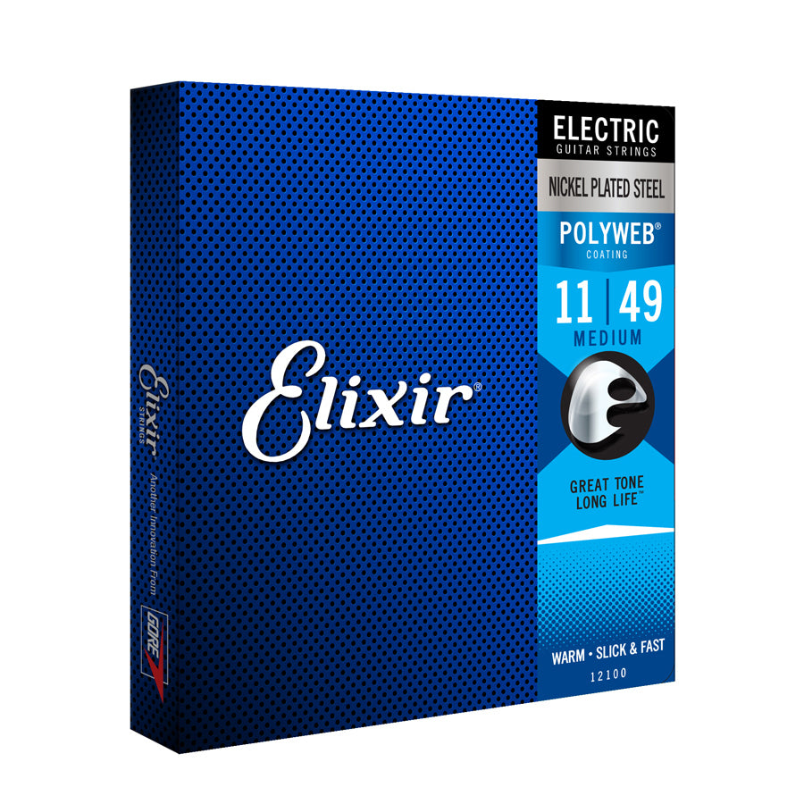 Elixir 12100 Polyweb Electric Medium 11-49