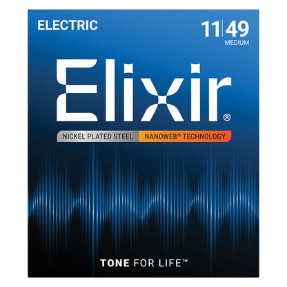 Elixir 12102 Nanoweb Electric  Medium 11-49