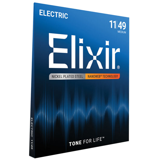Elixir 12102 Nanoweb Electric  Medium 11-49