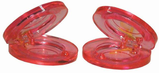 FINGER CASTANETS TRANSPARENT PINK PR