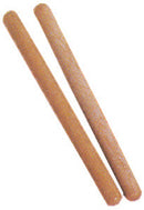 08 INCH RHYTHM STICKS HARDWOOD PLAIN/RIBBED