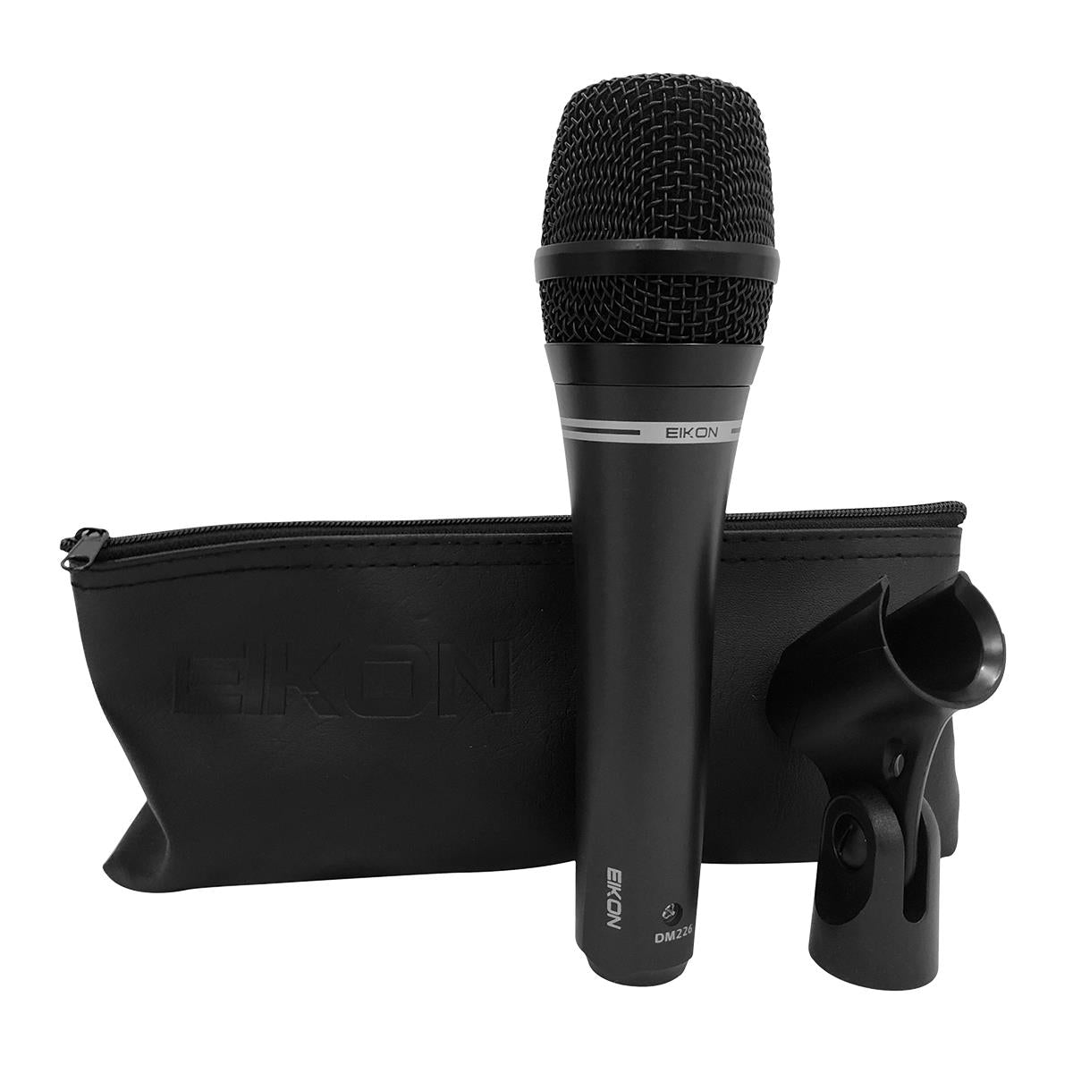 Eikon DM226 Vocal Dynamic Microphone with Bag & Clip