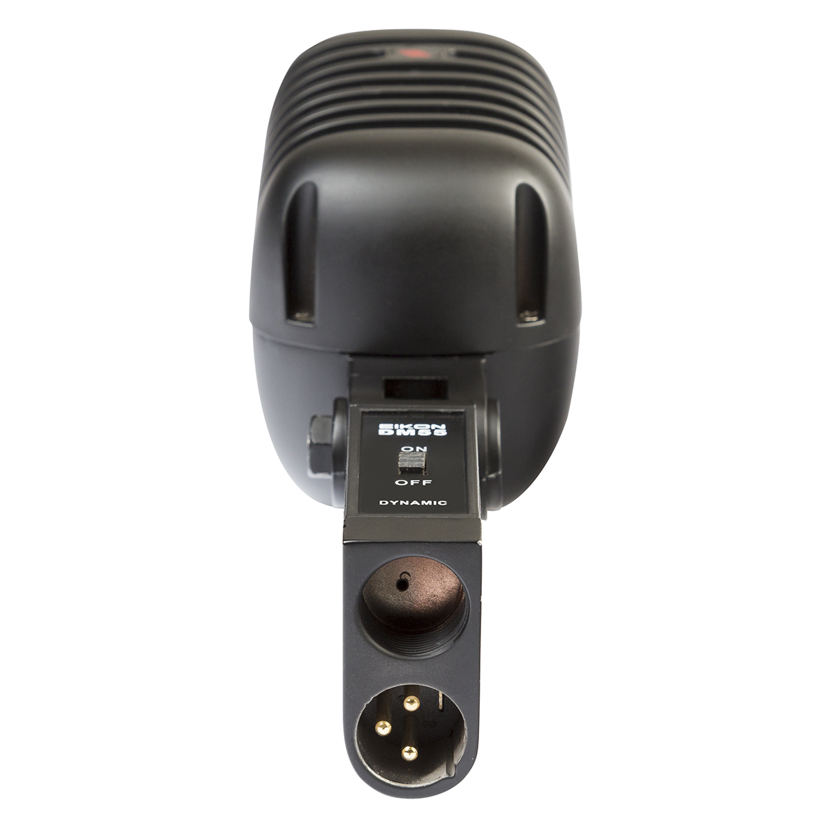 Eikon DM55V2RDBK “Vintage” Professional Vocal Dynamic Microphone Satin Black & Red