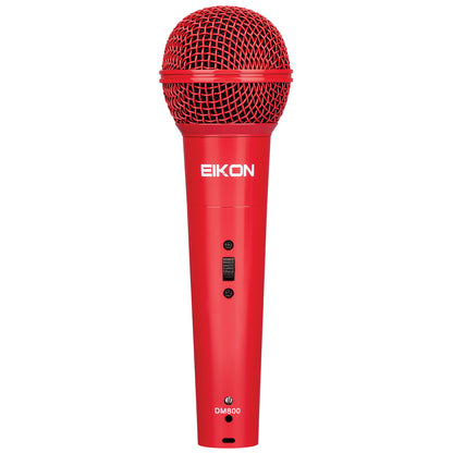 Eikon Vocal Dynamic Red Microphone with Cable [EDM800RD]