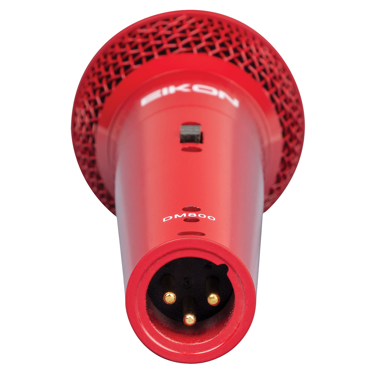 Eikon Vocal Dynamic Red Microphone with Cable [EDM800RD]