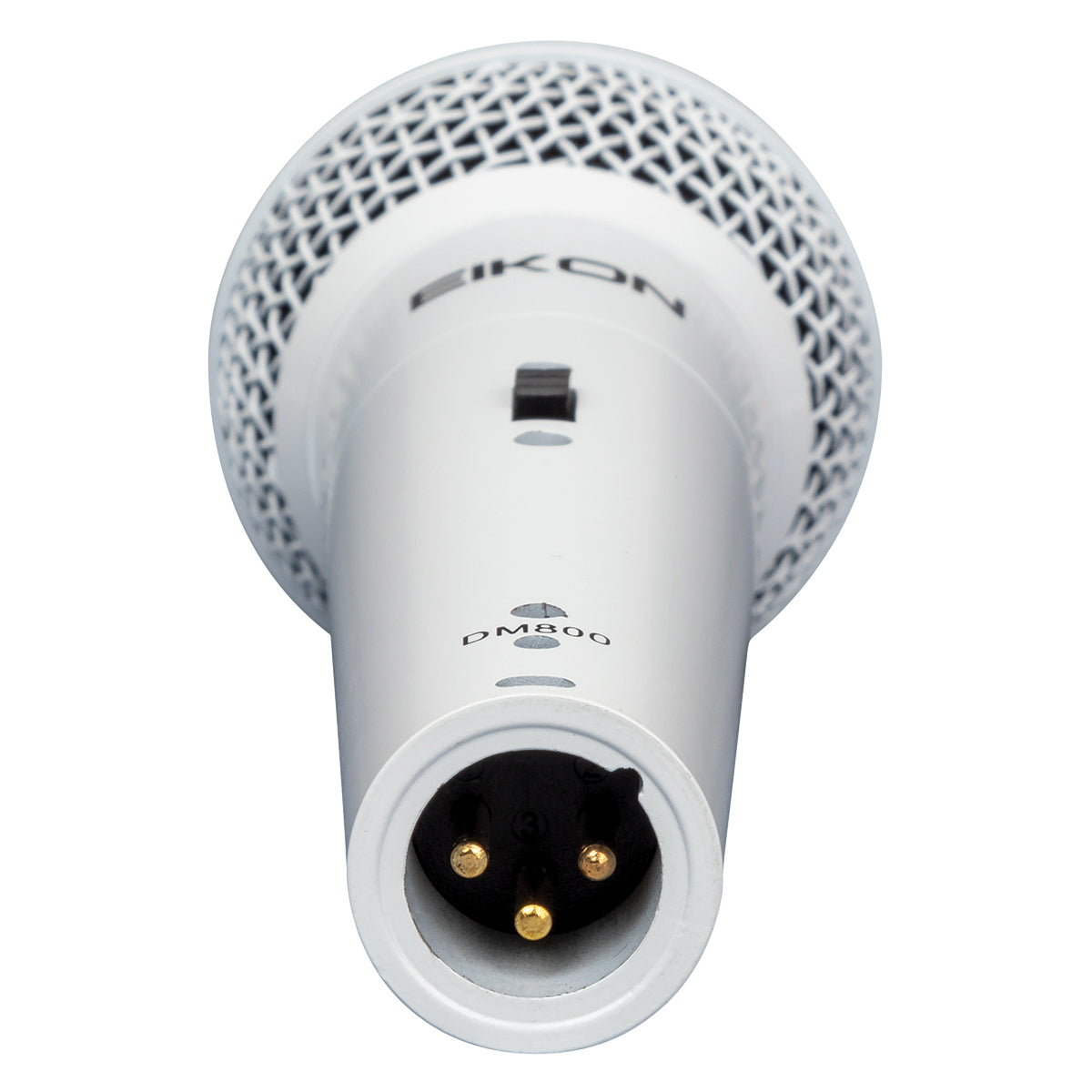 Eikon Vocal Dynamic White Microphone with Cable [EDM800WH]