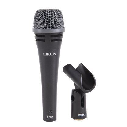 Eikon EKD7 Handheld Vocal Microphone with Bag & Clip