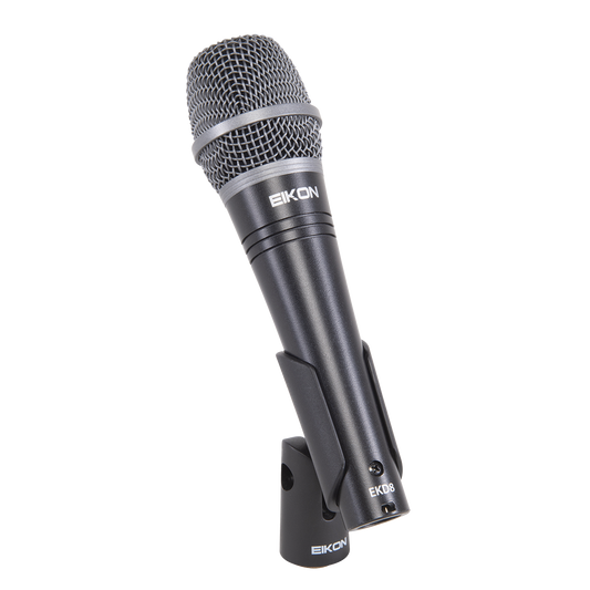 Eikon EKD8 Handheld Vocal Microphone with Bag & Clip